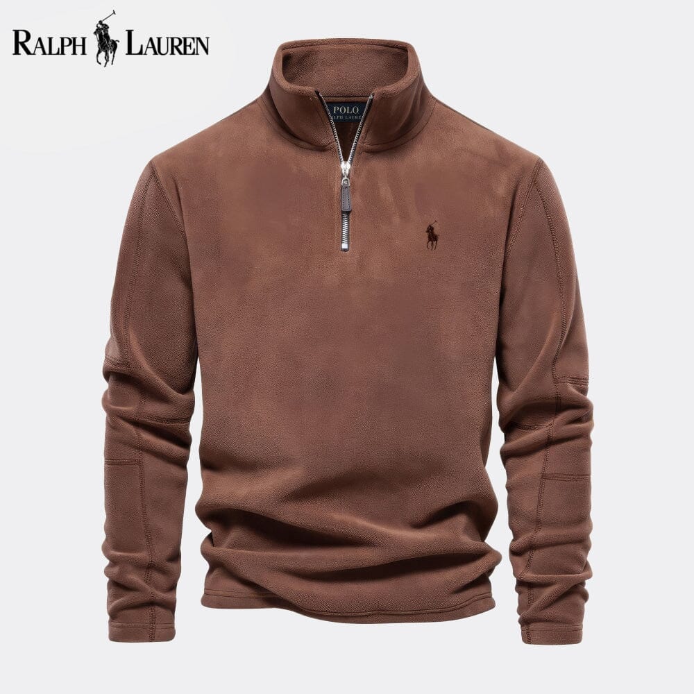 Camisola de lã de malha entrançada Prestige RL