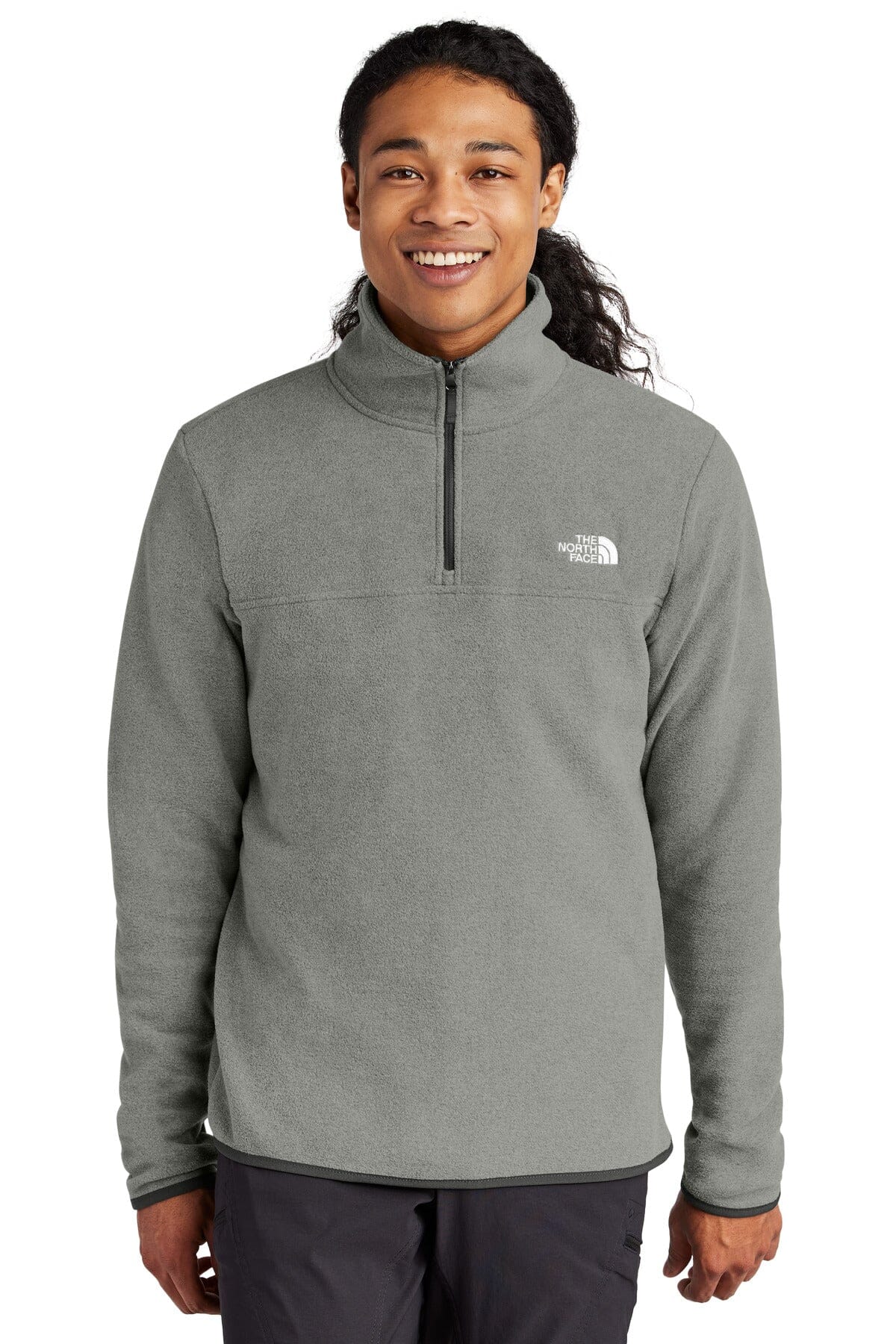 Camisola de lã polar TNF ® Glacier com fecho de 1/4 NF0A7V4L