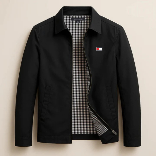 Casaco elegante com fecho - SALDOS