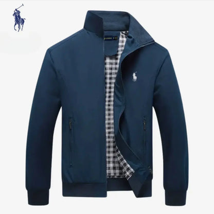 Blusão bomber casual com fecho™ – inspiração premium