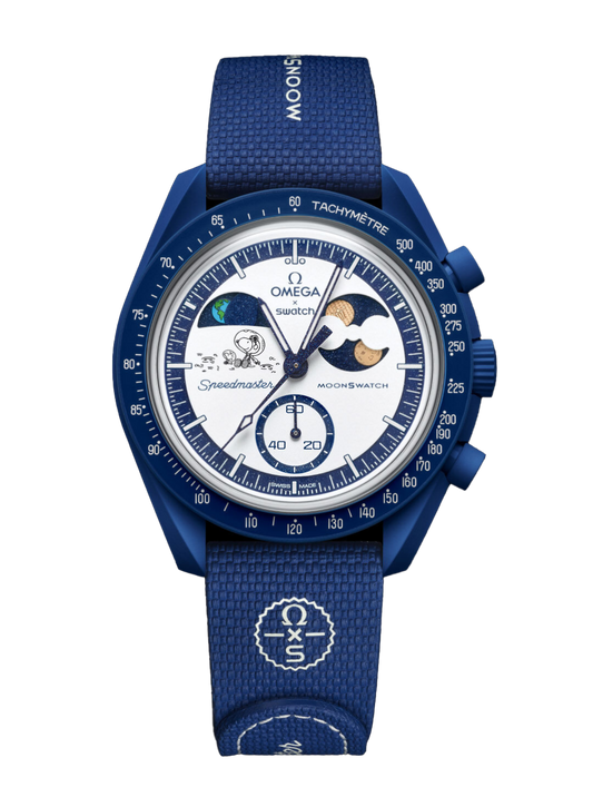 オメガ x スウォッチ ムーンスウォッチ ミッション・トゥ・アースフェイズ - ゴールド 42mm