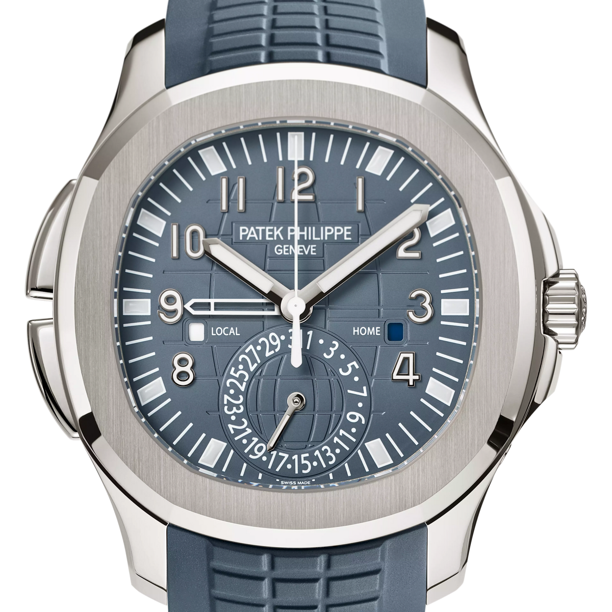 Patek Philippe Aquanaut Travel Time 40.8mm – Blauw