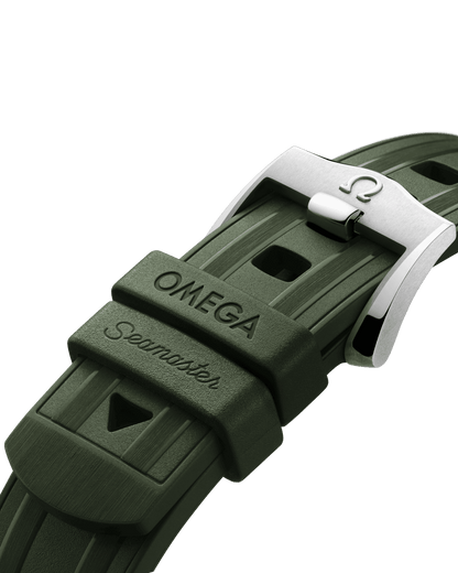 Seamaster Diver 300M Green 42mm Rubber Strap