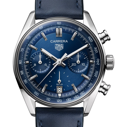 TAG Heuer Carrera Chronograph 39mm – Blå