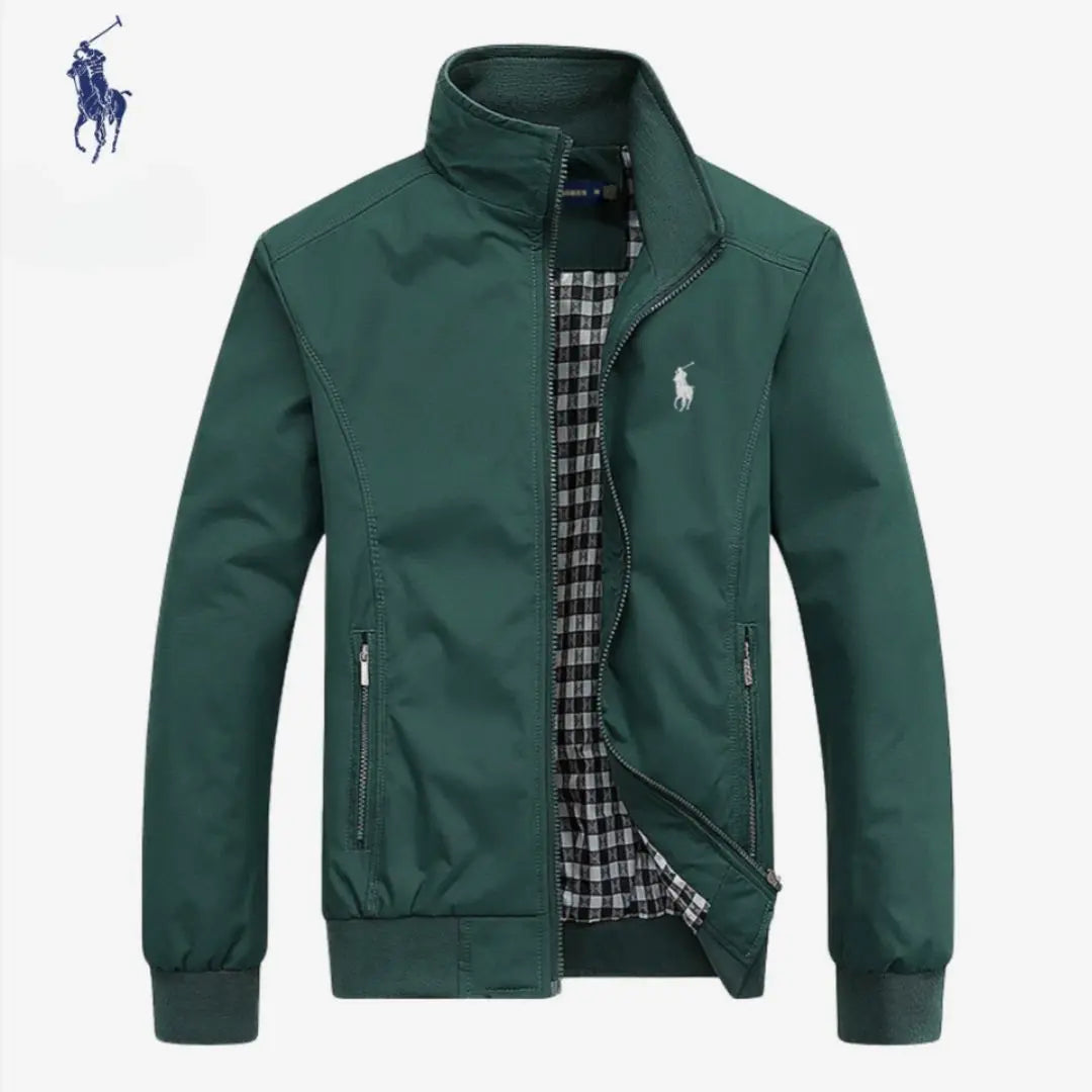Blusão bomber casual com fecho™ – inspiração premium