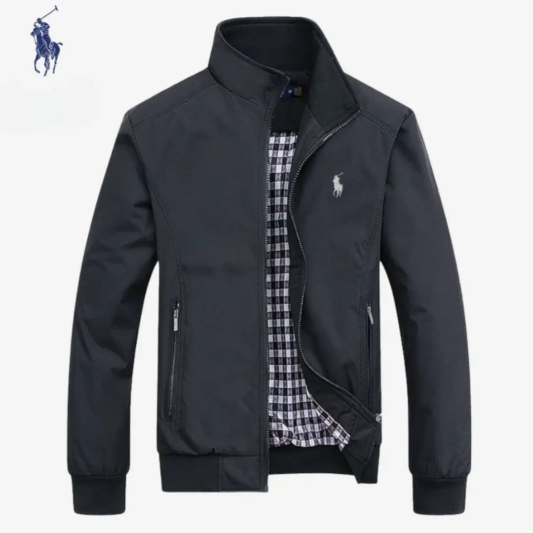 Blusão bomber casual com fecho™ – inspiração premium