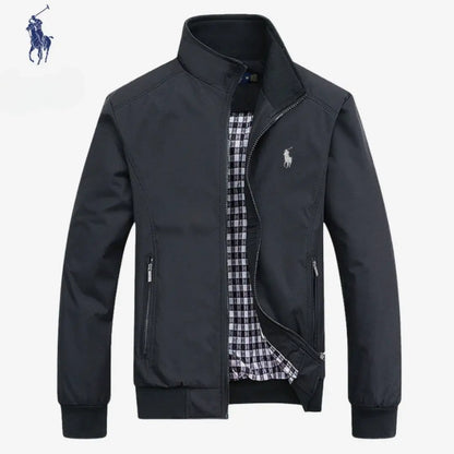 Blusão bomber casual com fecho™ – inspiração premium
