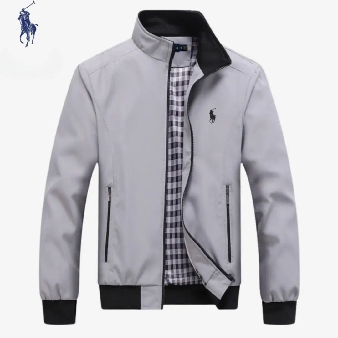 Blusão bomber casual com fecho™ – inspiração premium