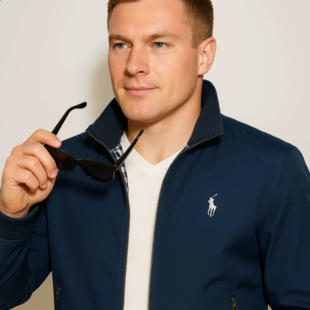 Blusão bomber casual com fecho™ – inspiração premium