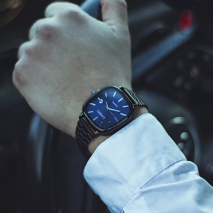 С А Ѕ I О luxus 36 mm-es óra - vízálló | átvitt acél
