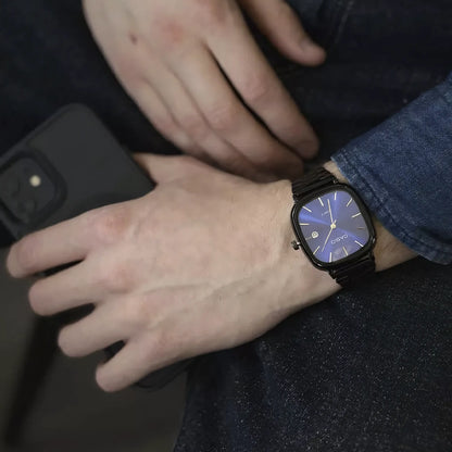 С А Ѕ I О luxus 36 mm-es óra - vízálló | átvitt acél
