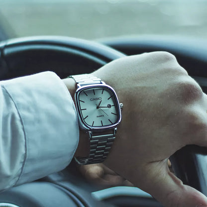 С А Ѕ I О luxus 36 mm-es óra - vízálló | átvitt acél