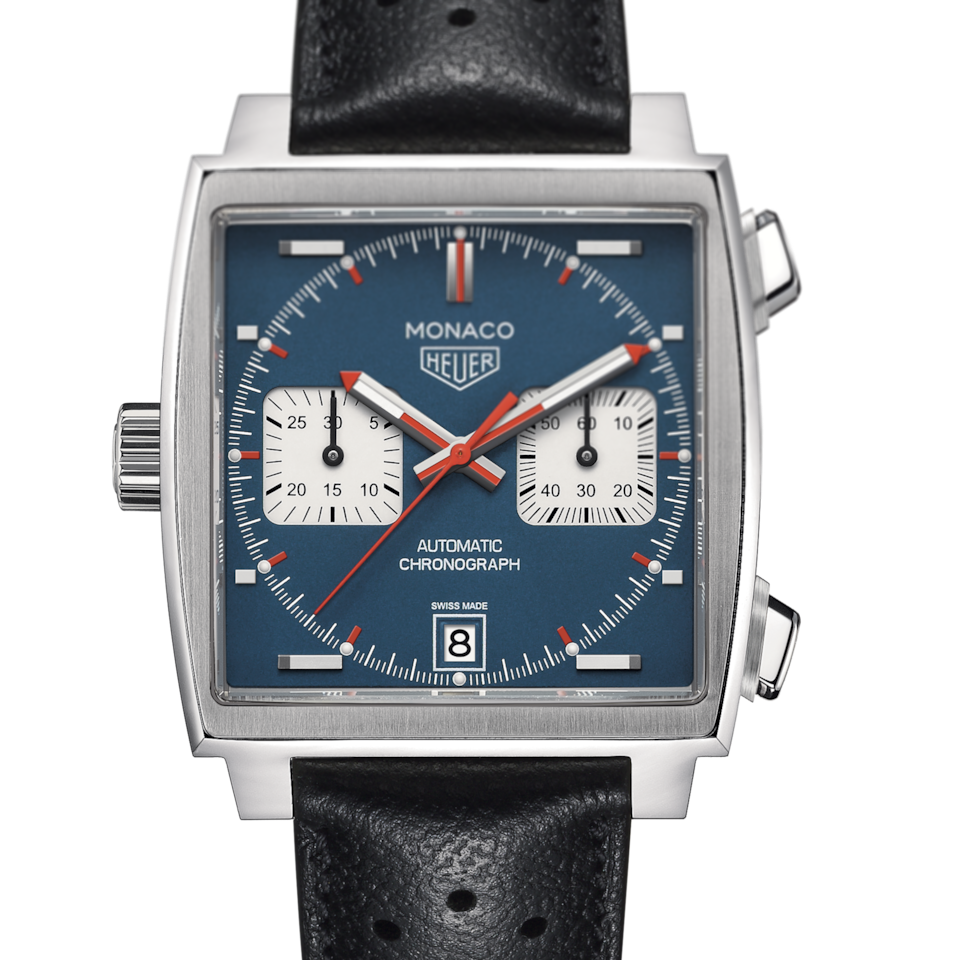 TAG Heuer Monaco 39mm – Modrá