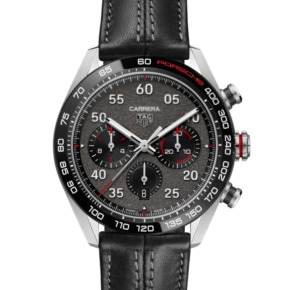 TAG Heuer Carrera Porsche 44mm – Leather Strap