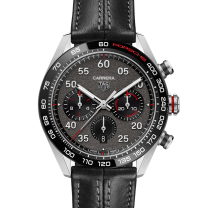 TAG Heuer Carrera Porsche 44mm – Leather Strap