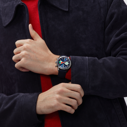 TAG Heuer Carrera Skipper 39mm – Zilverkleurig