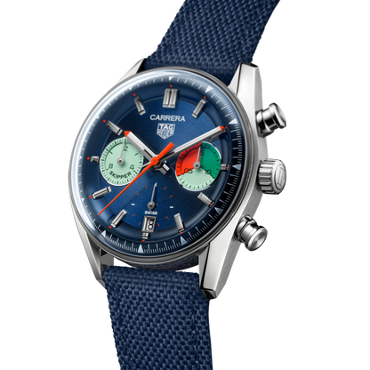 TAG Heuer Carrera Skipper 39mm – Zilverkleurig