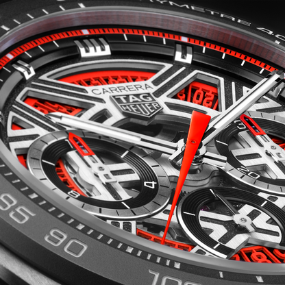TAG Heuer Carrera Extreme Sport 44mm – Rød