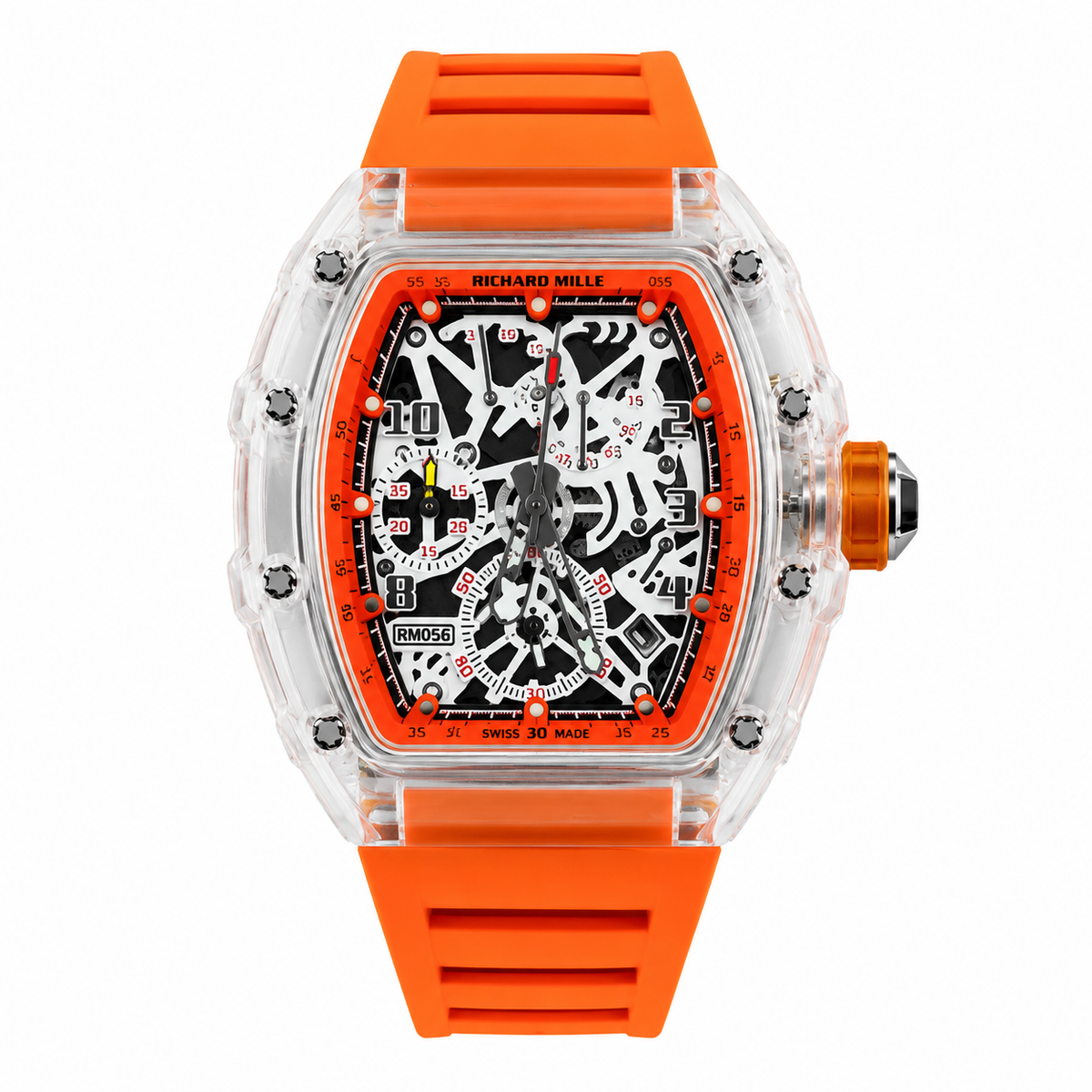 Richard Mille RM 056 Skeleton – Transparentné puzdro