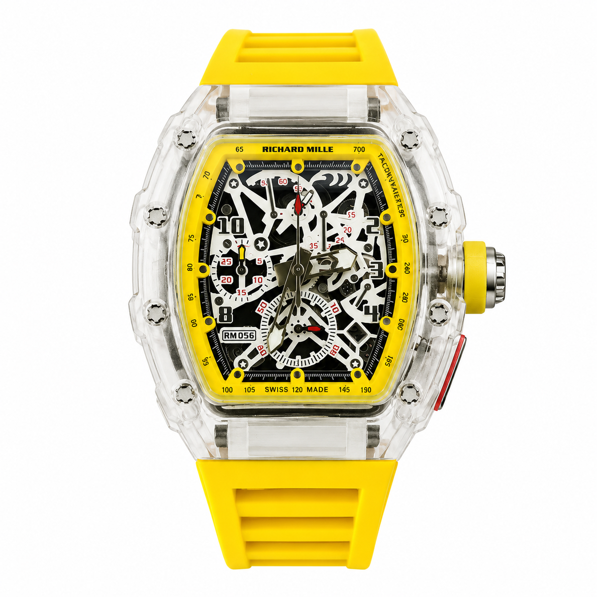 Richard Mille RM 056 Skeleton – Transparentné puzdro