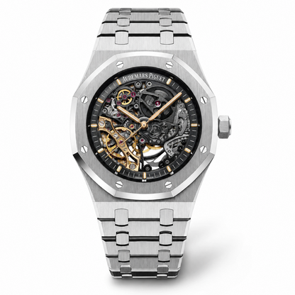 AP Royal Oak Silver Skeleton Uhr 43mm
