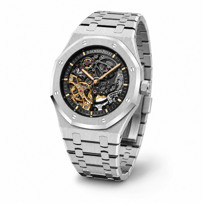 AP Royal Oak Silver Skeleton Uhr 43mm