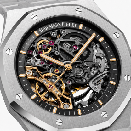 AP Royal Oak Silver Skeleton Uhr 43mm