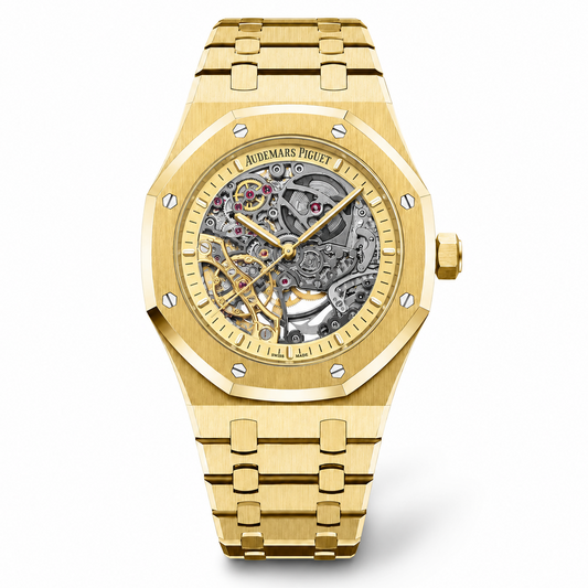 Royal Oak Skeleton 43mm – zlatá