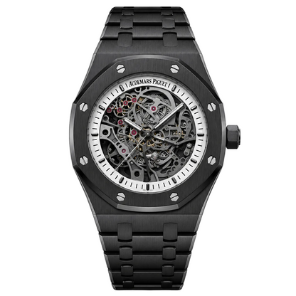 Royal Oak Skeleton 43mm – svart