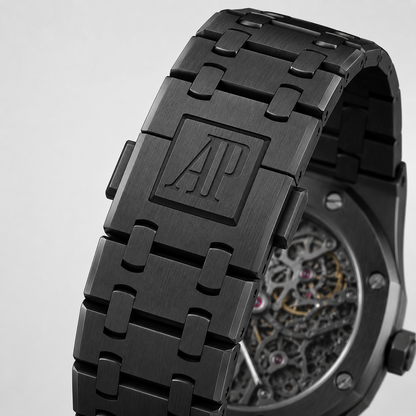 Royal Oak Skeleton 43mm – svart