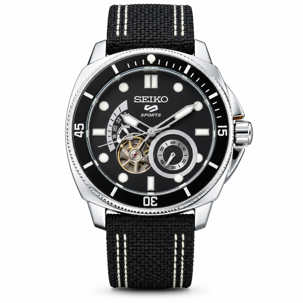 Seiko 5 Sports Automatico Open Heart 42mm