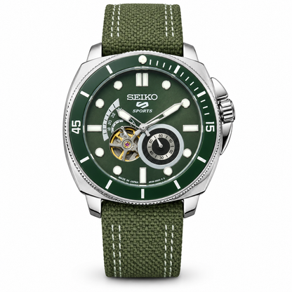 Seiko 5 Sports Automatico Open Heart 42mm