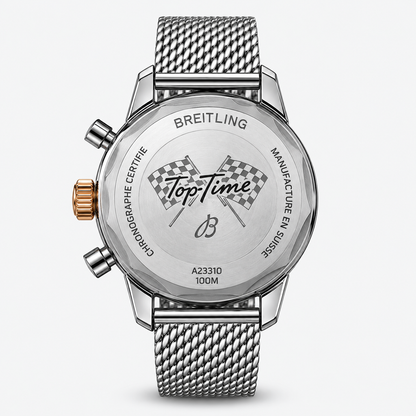 Breitling Top Time Fausto Coppi 41mm – White & Turquoise