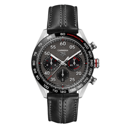 TAG Heuer Carrera Porsche 44mm – Leather Strap