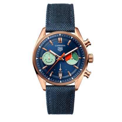 TAG Heuer Carrera Skipper 39mm – Goldfarben
