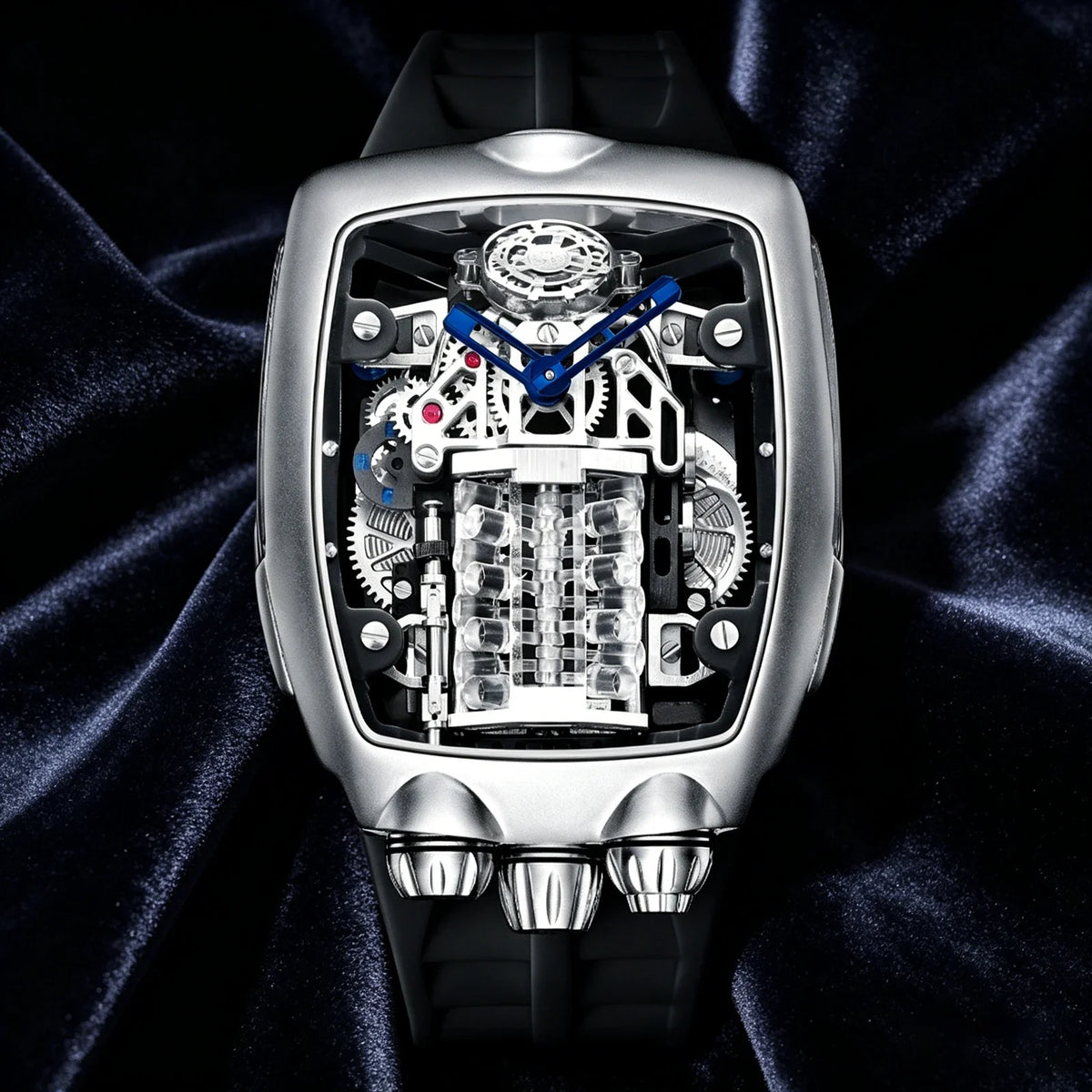Jacob & Co Tourbillon Sapphire Crystal 46mm