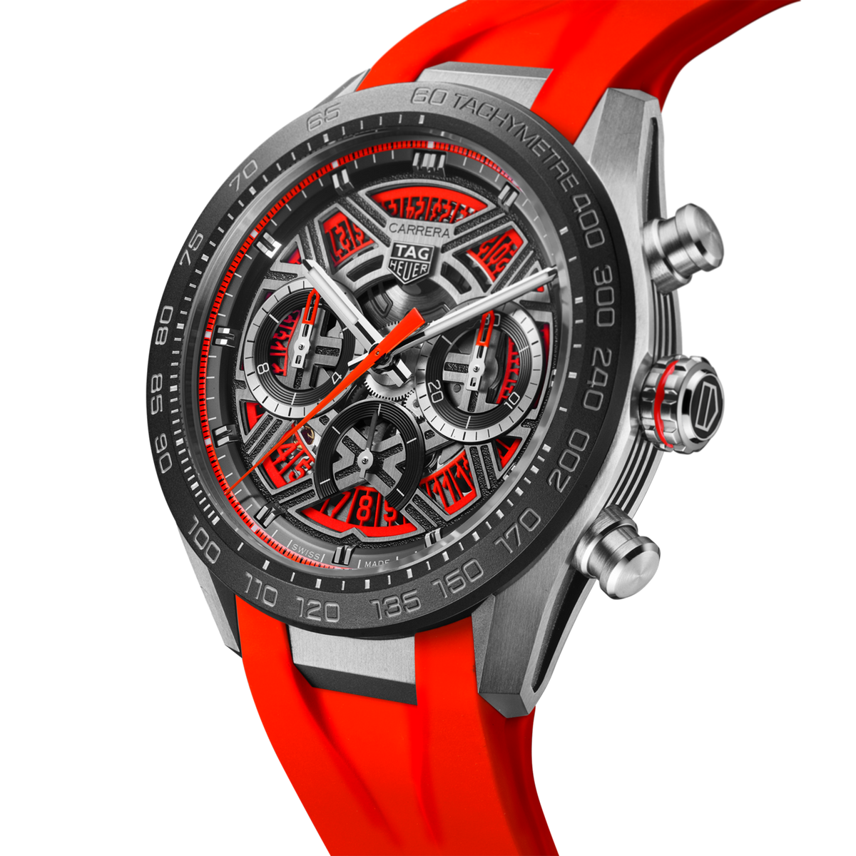 TAG Heuer Carrera Extreme Sport 44mm – Rød