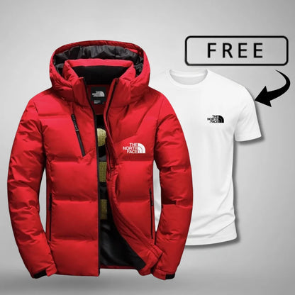 Casaco acolchoado Premium para tempo frio™ + T-shirt de oferta