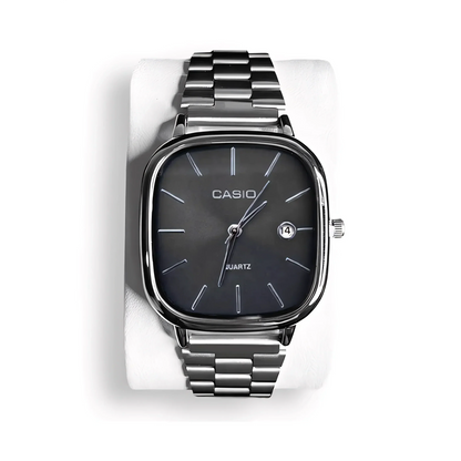 С А Ѕ I О luxus 36 mm-es óra - vízálló | átvitt acél