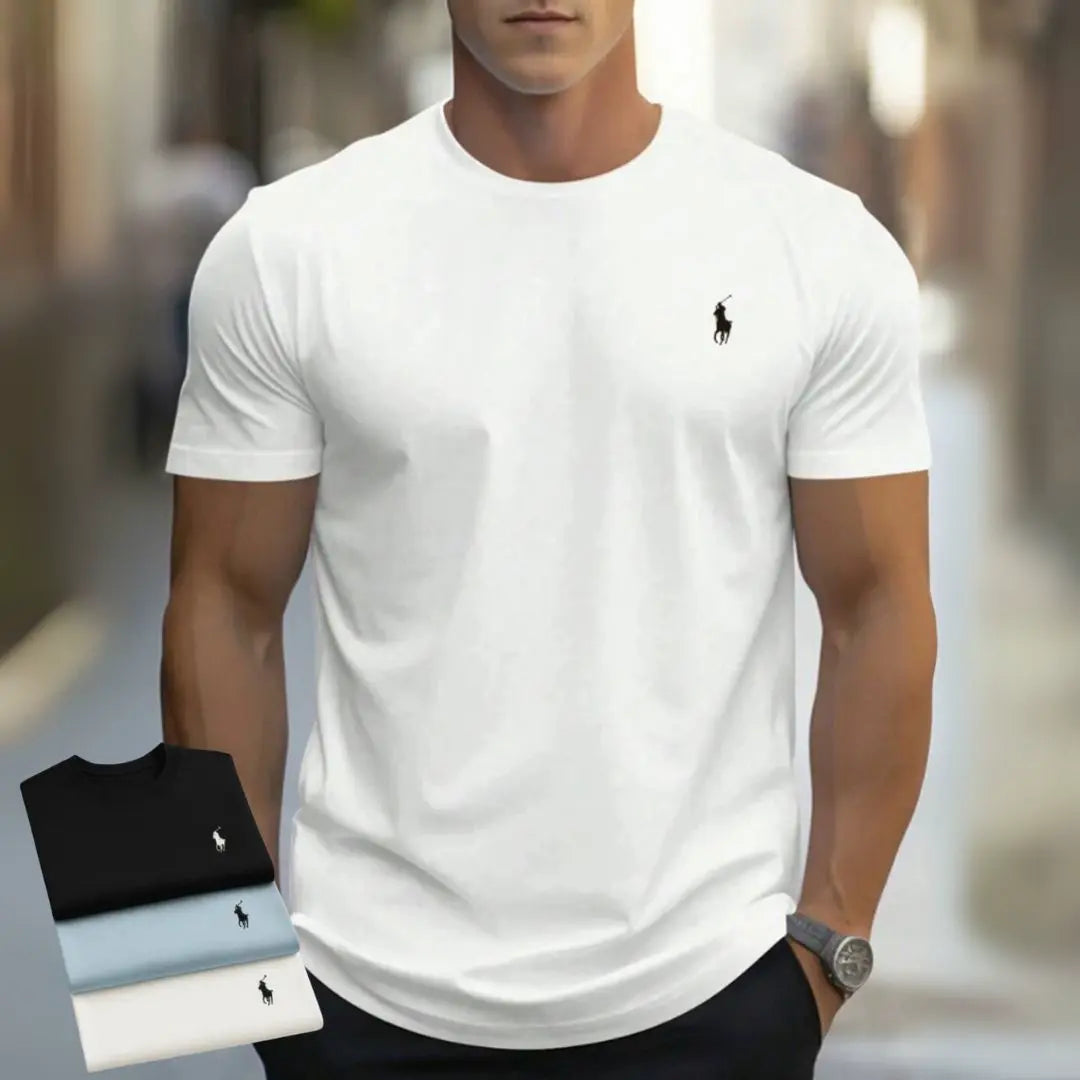 Conjunto de 3 t-shirts premium RL™