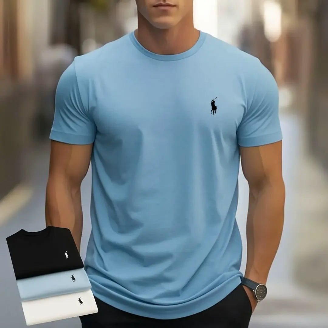Conjunto de 3 t-shirts premium RL™