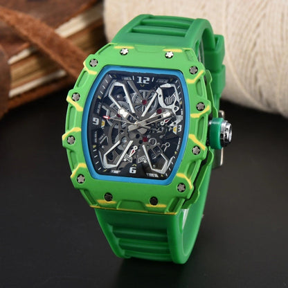 RM055 carbonfiber 42 mm grøn