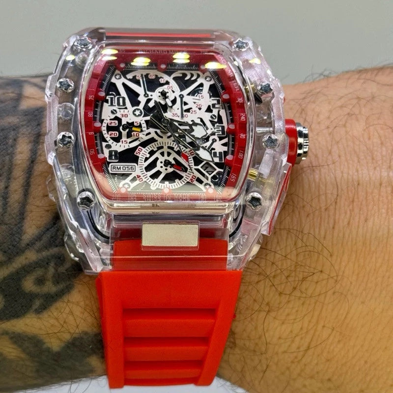 Richard Mille RM 056 Skeleton – Transparentné puzdro