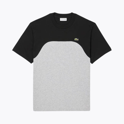 T-shirt LC de jersey de algodão com blocos de cor