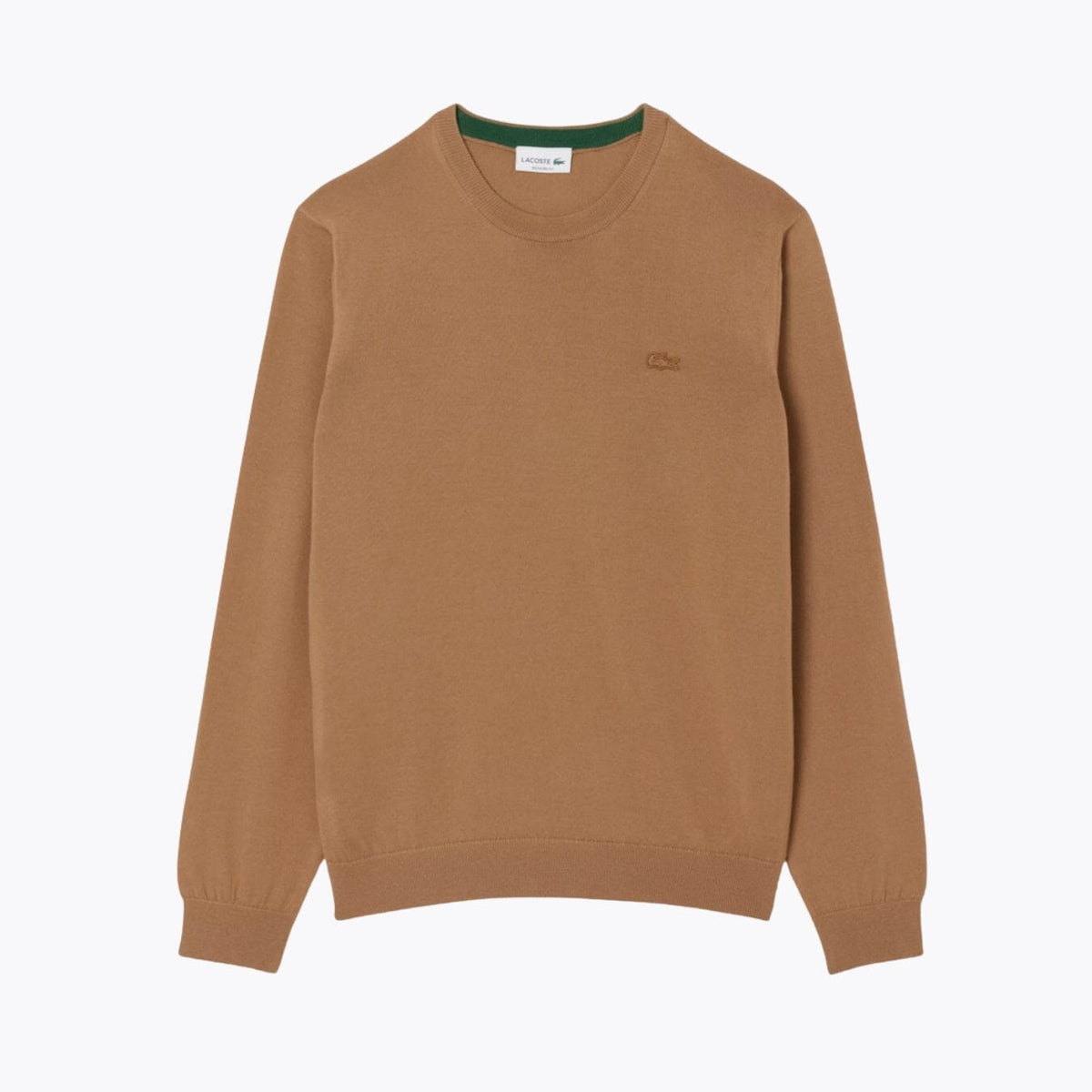 Camisola LC de lã merino com gola redonda