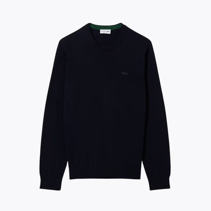 Camisola LC de lã merino com gola redonda