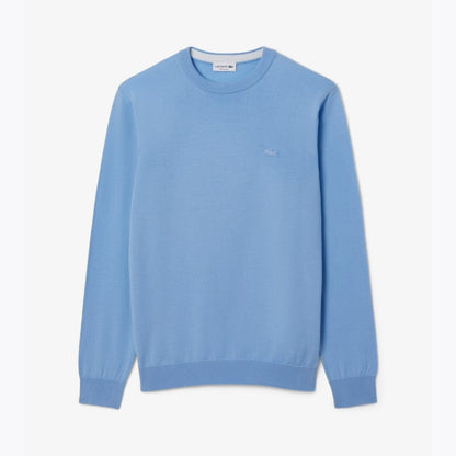 Camisola LC de lã merino com gola redonda