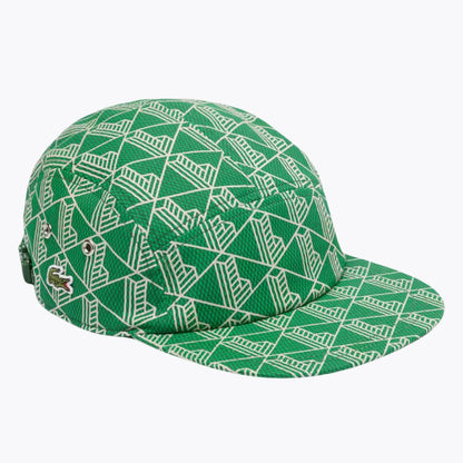 Boné LC de jockey em sarja estampada