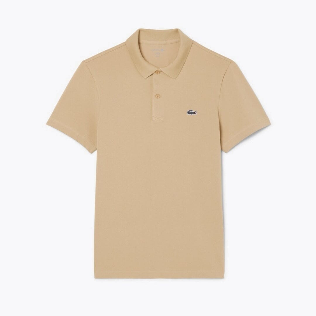 Polo LC de corte regular em mistura de algodão
