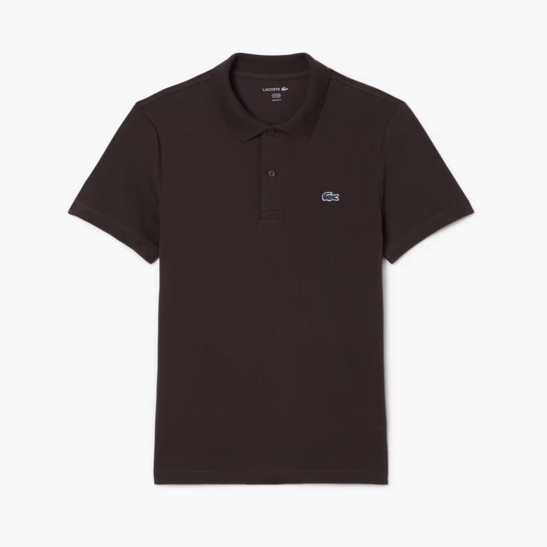 Polo LC de corte regular em mistura de algodão